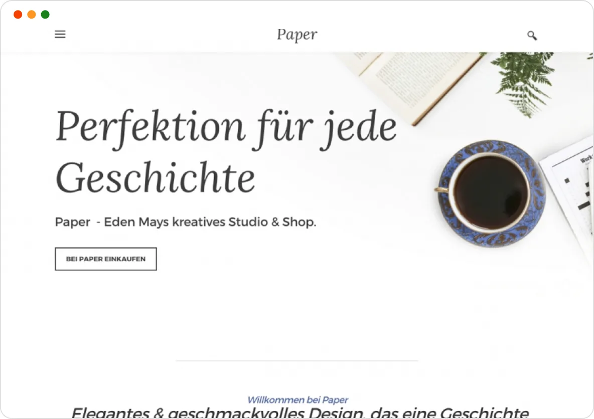 Beispiel: Paper